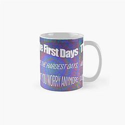 Tie Dye Grateful Dead First Days parking lot psychedelic art Classic Mug
