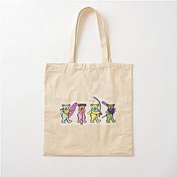 Grateful Dead Sporty Bear Cotton Tote Bag