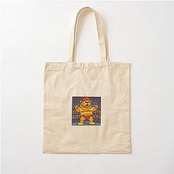 Grateful Dead Bear Hulk Hogan Tribute Cotton Tote Bag