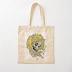Blonde Grateful Dead Cotton Tote Bag
