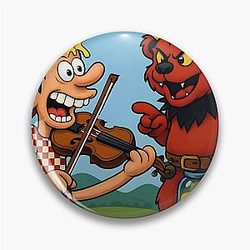 Grateful Dead vs The Devil Went Down to Georgia Pin