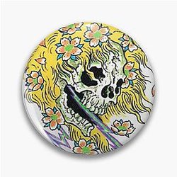 Blonde Grateful Dead Pin