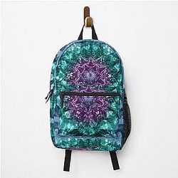 Tie Dye hippie psychedelic mandala boho phish festivals grateful dead backpack