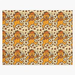 Pumpkin Spice Grateful Dead Bear Jigsaw Puzzle