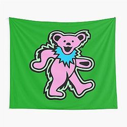 Grateful Dead Pink Bear Tapestry