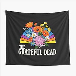 The Grateful Dead Floral Tapestry
