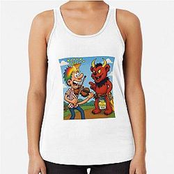 Grateful Dead Devil Went Down to Georgia Racerback Tank Top