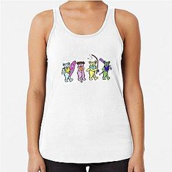 Grateful Dead Sporty Racerback Tank Top