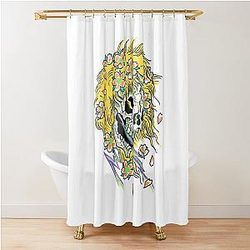 Blonde Grateful Dead Shower Curtain