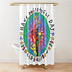 Vintage Grateful Dead Shower Curtain