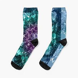Tie Dye hippie psychedelic boho Deadhead Phish festivals Grateful Dead company Socks