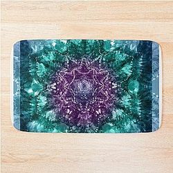 Tie Dye Hippie Psychedelic Boho Phish Grateful Dead Festival Bath Mat