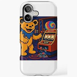 Grateful Dead Bear Las Vegas Jackpot iPhone Case