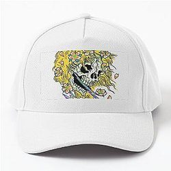 Blonde Grateful Dead Deadhead Baseball Cap
