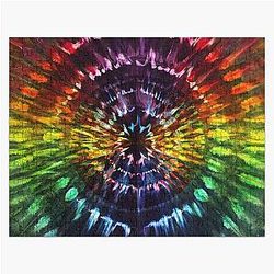 Tie Dye hippie psychedelic mandala boho phish grateful dead Jigsaw Puzzle
