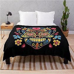 Grateful Dead Valentine's Day Throw Blanket