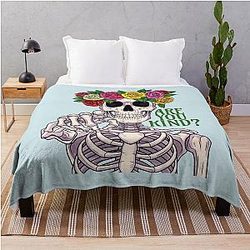 Are You Kind Grateful Dead Throw Blanket