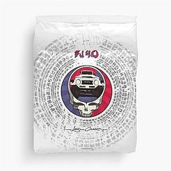 Grateful Dead Steele FJ40 Duvet Cover