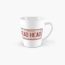 Grateful Dead Head License Plate Tall Mug