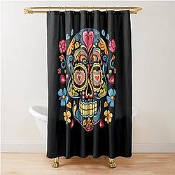 Valentine's Day Grateful Dead Shower Curtain