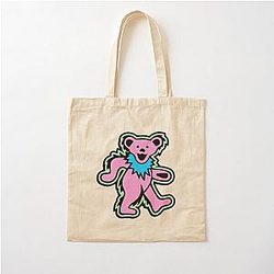 Grateful Dead Pink Cotton Tote Bag