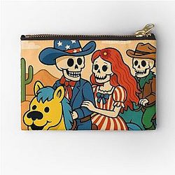 Grateful Dead Wild Zipper Pouch