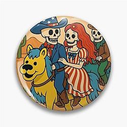 Grateful Dead Pin