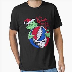 Grinch Stole Your Face Grateful Dead Mashup Essential T Shirt