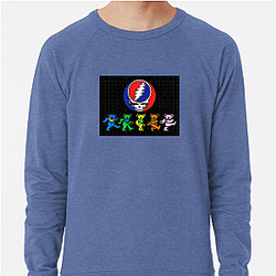 Grateful Dead Merch Collection Grateful Dead Sweatshirts