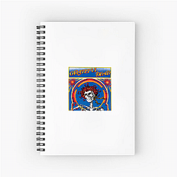 Grateful Dead Merchandise For Fans Grateful Dead Notebook