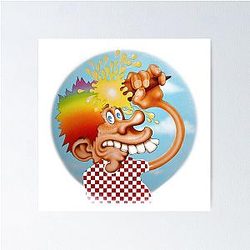 Grateful Dead Europe 72 Kid Poster