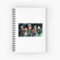 Gravity Falls features heavy adventure elements Gravity Falls Notebook