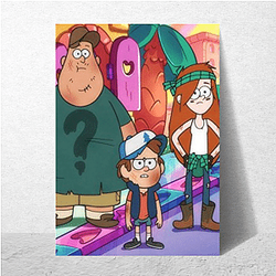 Gravity Falls includes many hidden codes Gravity Falls Posters