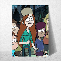 Gravity Falls features heavy adventure elements Gravity Falls Posters