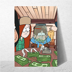 Gravity Falls aired on Disney Channel Gravity Falls Posters