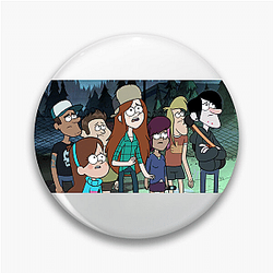 Gravity Falls features heavy adventure elements Gravity Falls Pins