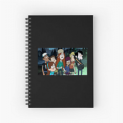 Gravity Falls features heavy adventure elements Gravity Falls Notebook
