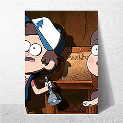 Gravity Falls ran for two full seasons Gravity Falls Posters