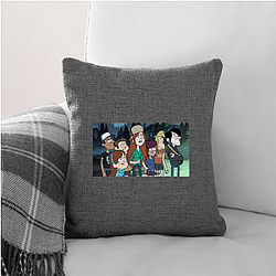Gravity Falls features heavy adventure elements Gravity Falls Pillows Cover