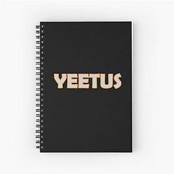 Yeetus GrayStillPlays Spiral Notebook