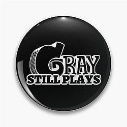 Gray HD Pin