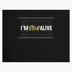Graystillplays I'm Still Alive Embroidered Jigsaw Puzzle