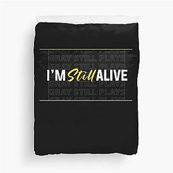 Graystillplays Still Alive Embroidered Duvet Cover