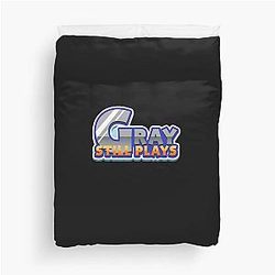 Logo of Graystillplays Duvet Cover remains the same.