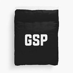 Gray Still Plays HD Logo Duvet Cover