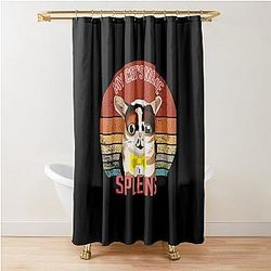 my cat's name is spleen graystillplays shower curtain