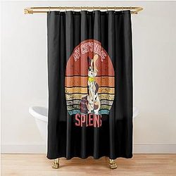 My cat's name is Spleen, graystillplays shower curtain.