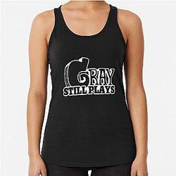 Gray Plays HD Logo Racerback Tank Top