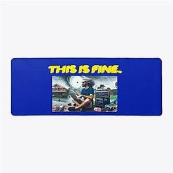 This is Fine Desk Mat