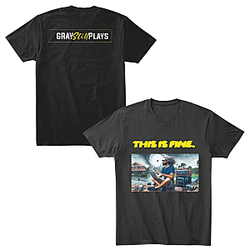 This is Fine DTNK1007 Gray Still Plays T-Shirts